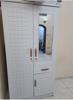 2 Door Wooden Wardrobe Cabinet Cupboard Engineered Wood Perfect Modern Stylish Heavy Duty With Mirror With 1 Drawer - White - pzsku/Z58E70A2E3A3FE5BD83FDZ/45/_/1729859997/220d6c61-dd00-4f00-8ca3-925f7102361c