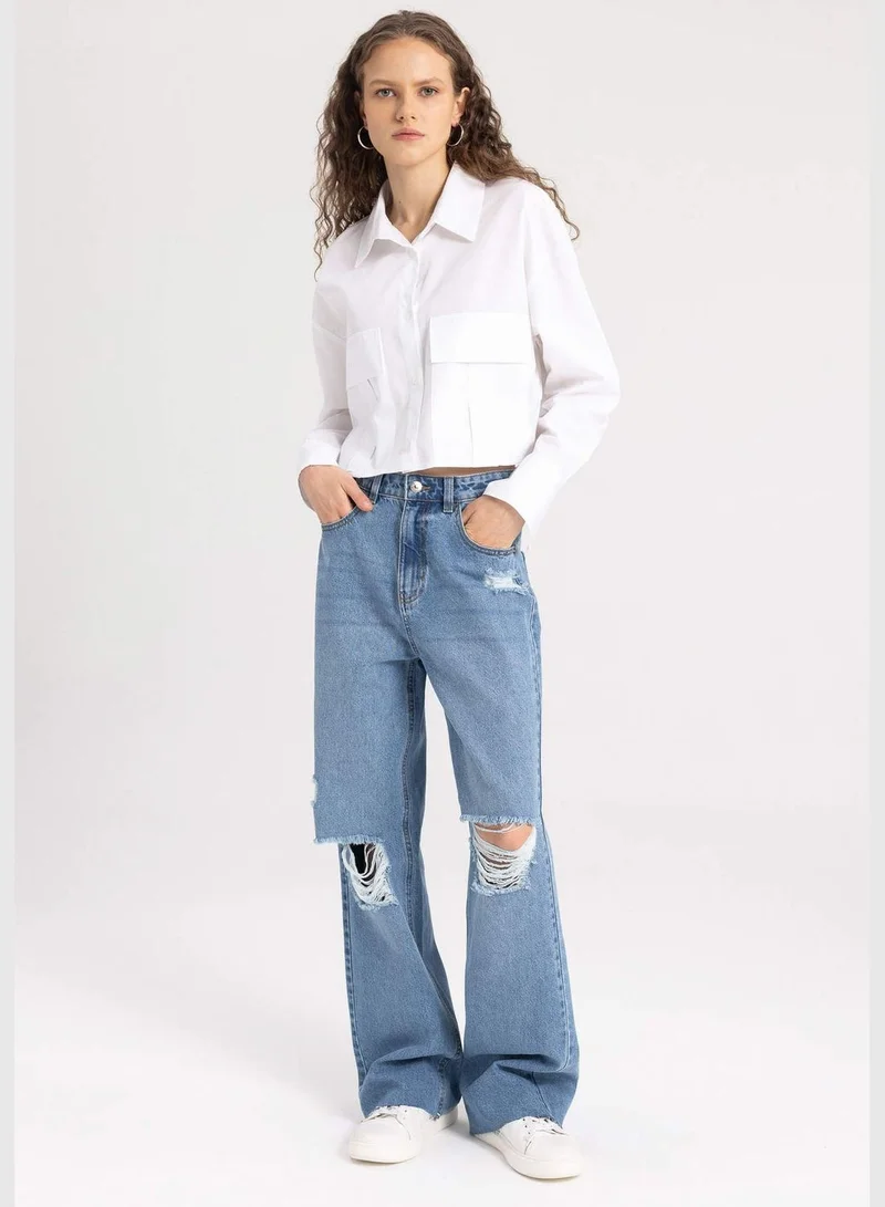 DeFacto Woman Long Sleeve Shirt