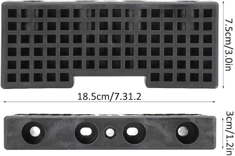 قوس تركيب محرك الجر للكاياك النايلون 185 × 75 × 3 سم لوحة موصل قارب الصيد DIY - Image 5