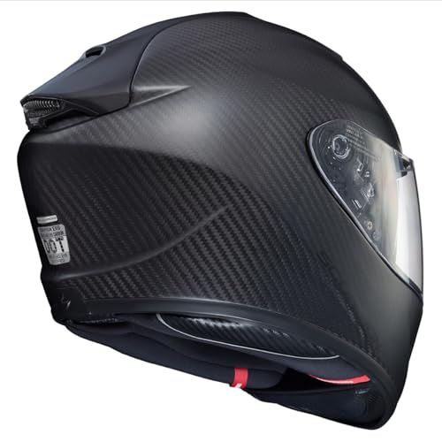 ScorpionEXO ST1400 EVO Carbon Fiber Full Face Sport Touring Street Motorcycle Helmet - Bluetooth Ready Speaker Pockets DOT ECE Solid (Matte Black - Medium) - Image 3