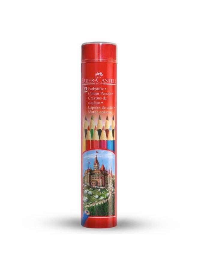 FABER-CASTELL FC Classic 12 Cls Round Tin Case - Image 2