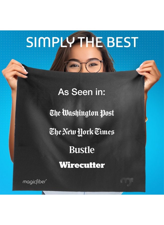 MagicFiber - MagicFiber Extra Large Microfiber Cleaning Cloth - Premium Cloth for TV, Screens, Windows, Mirrors - Stocking Stuffers for Adults, Men, Women, Him, Her, Teens - Image 1