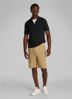 CALVIN KLEIN Thermo Zip Short Sleeve Polo  - Image 4