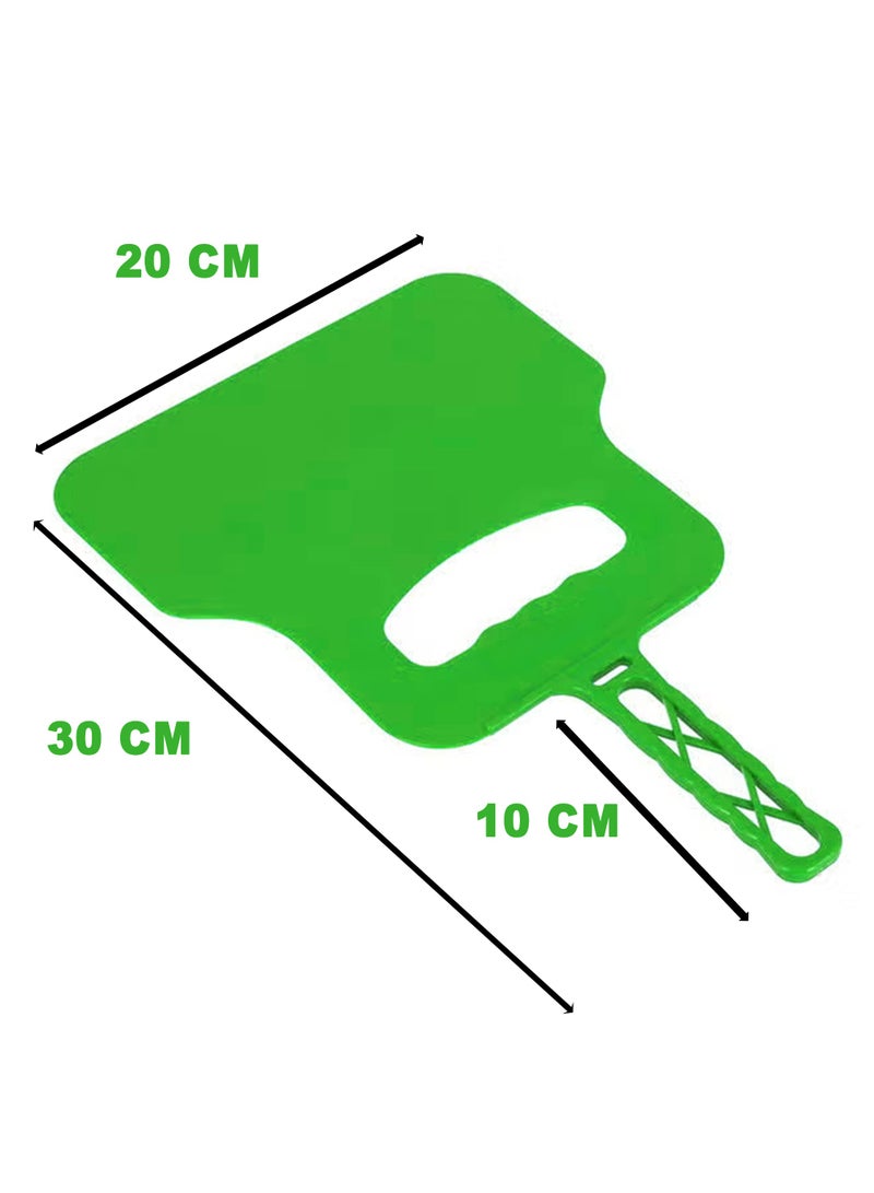 Toshionics Flame Blower Fan for BBQ, Camping & Outdoor Cooking – Compact, Durable, Easy to Use, Premium Quality Plastic, Assorted Colors (30x20x10 cm, Pack of 1) - Image 2