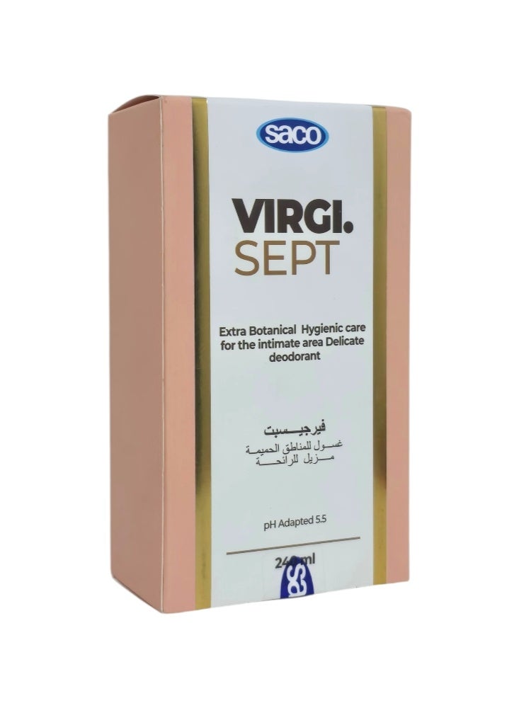 ساكو فيرجيسبت، غسول للمناطق الحميمة مزيل للرائحة، 240 مل - Image 3