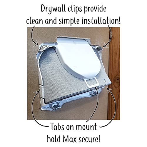 Mount Genie Simple Built-in Google Nest Hub MAX Wall Mount: The Perfect Smart Home Command Center | Fully Exposed Speakers | Designed in The USA - Image 5