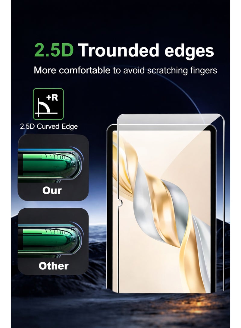 اسكرينة تاب Huawei Mate Pad 11.5 -115S – زجاج حراري ضد الكسر، مقاومة للصدمات اليومية، شفافية عالية، تاتش سلس وسهلة التركيب - Image 5