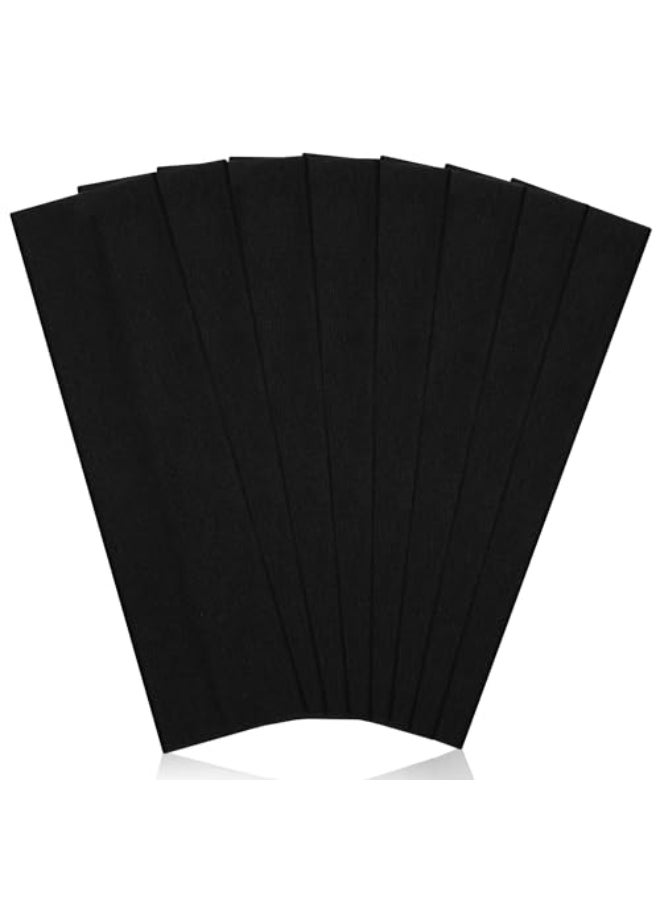 Ztomine Headbands for Women 8pcs Stretchy Non Slip Soft Cotton Cloth Hair Bands for Sports Workout Yoga and Running - Image 1