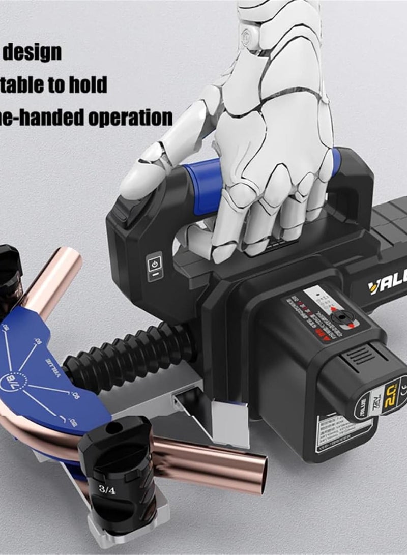 GGOOT Electric Copper Tube Bender, Tube Bender Kit Refrigeration Ratcheting Tubing Benders, Hardware Benders, 1/4" To 7/8" Copper Pipe Bending Tool, For Air Conditioning Refrigerator Repair - Image 4
