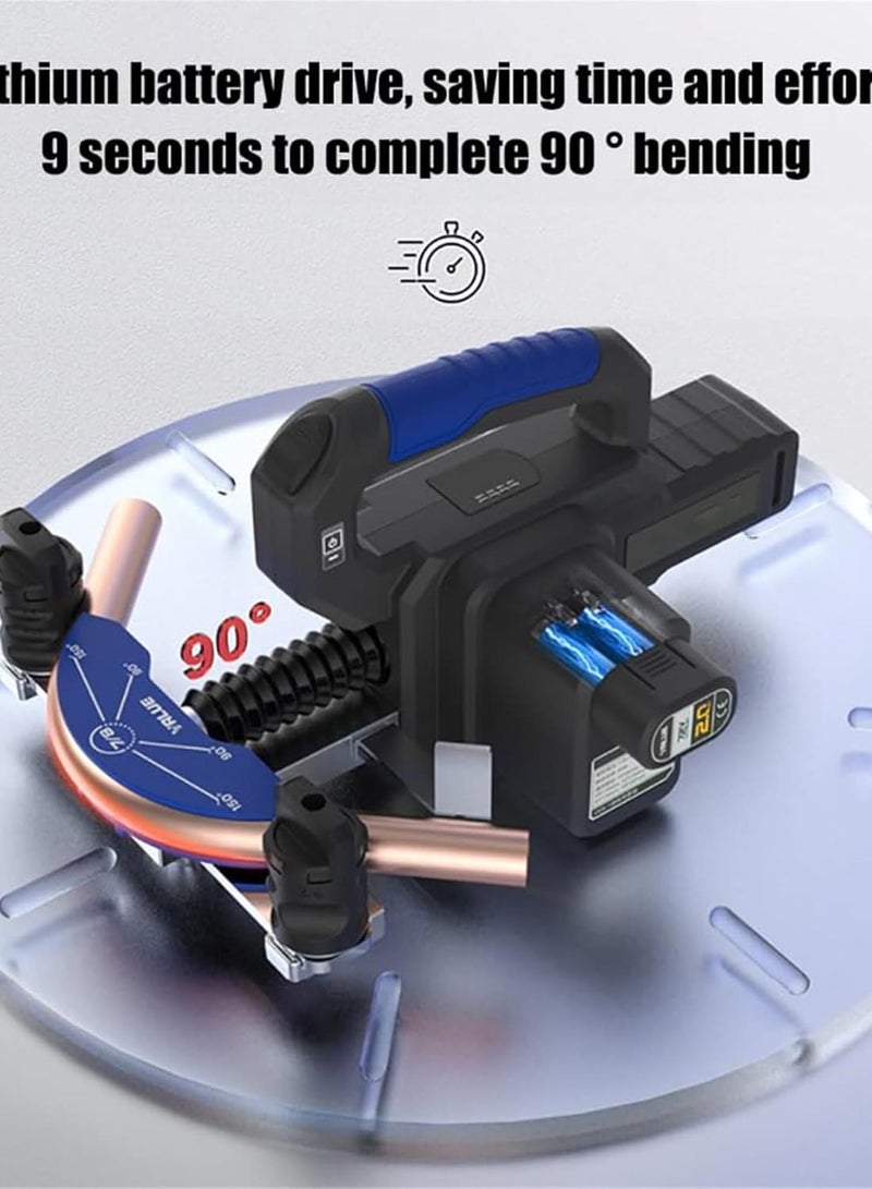 GGOOT Electric Copper Tube Bender, Tube Bender Kit Refrigeration Ratcheting Tubing Benders, Hardware Benders, 1/4" To 7/8" Copper Pipe Bending Tool, For Air Conditioning Refrigerator Repair - Image 5
