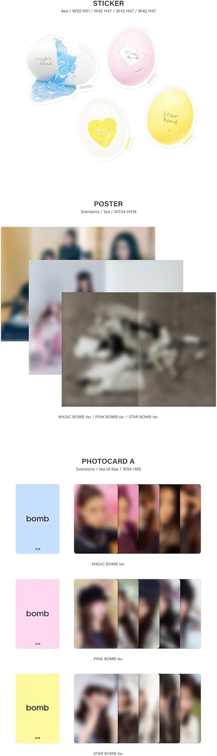 ألبوم ILLIT بوم المصغر الثالث مع تتبع مجموعة مختومة قياسية MAGICPINKSTAR - Image 4