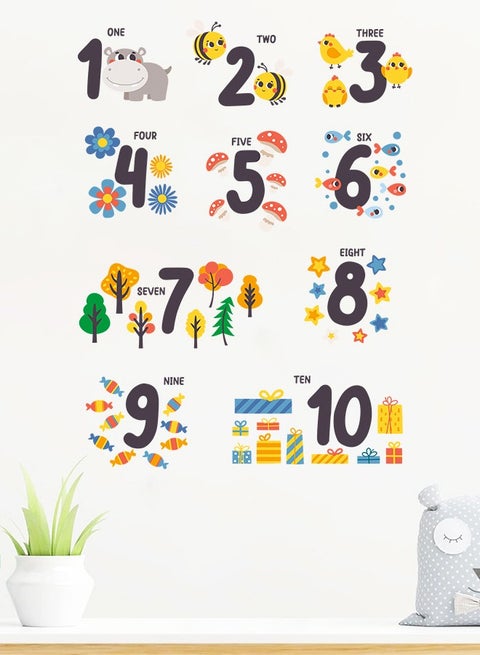 نمط رقمي كرتوني كرتوني ملصقات حائط لتجميل غرفة الأطفال في رياض الأطفال في رمضان