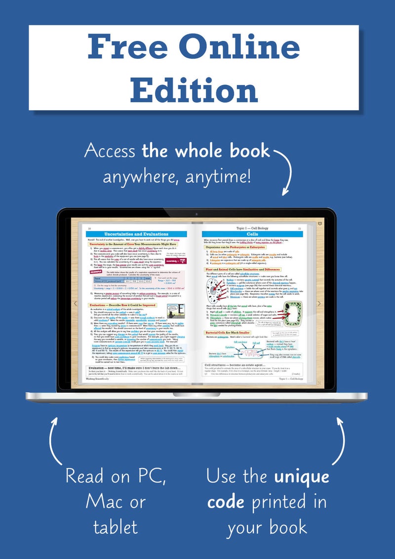 Grade 91 Gcse Biology Edexcel Revision Guide With Online Edition - Image 1