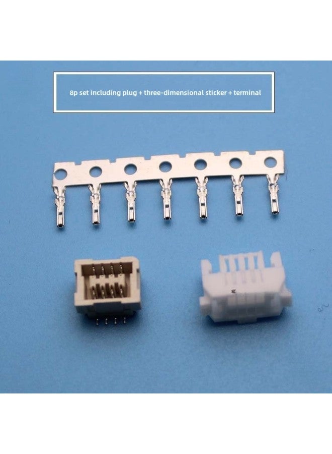 Connector 1.0mm Double-row Patch Vertical Patch SHLD With Lock Connector Double-row Double-row Patch With Lock-Colour:16p-vertical Sticker(board End)-