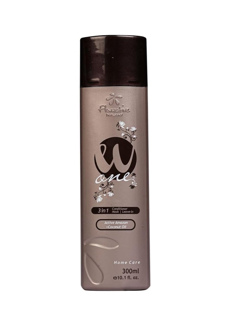 Floractive Oily Hair Treatment Conditioner with Coconut Oil & Ozone Protein – 300ml - Image 1