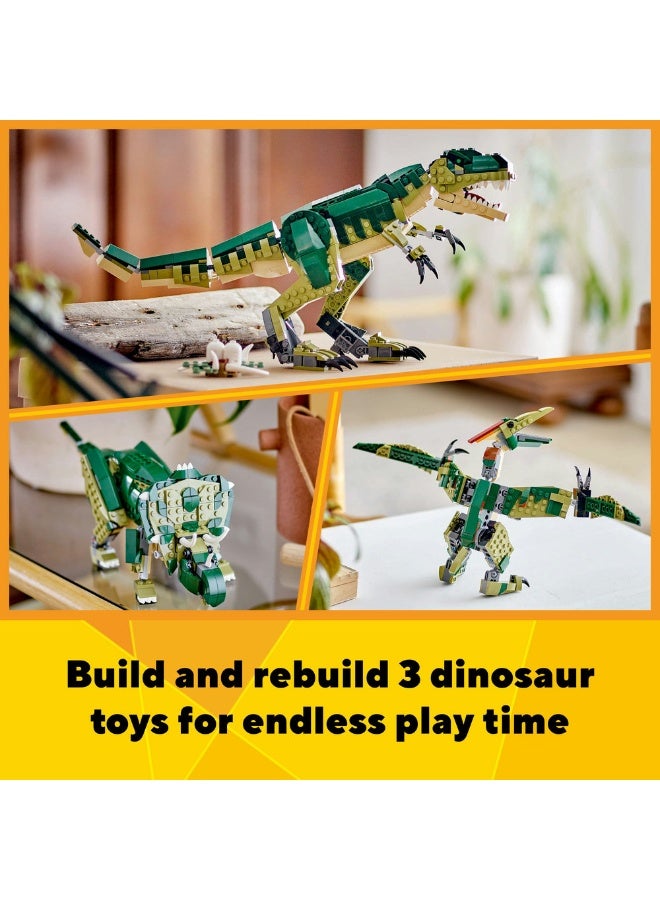 LEGO Creator 3In1 T. Rex Figure Dinosaur Set 31151 626Pcs