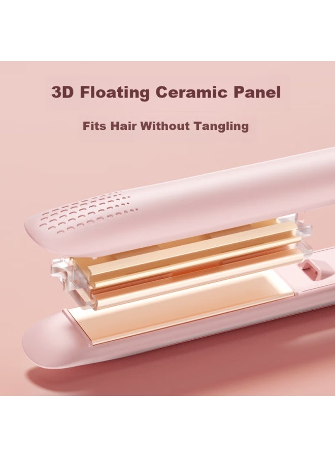 Aux Straight Hair Clip For Women, Bangs Clip, Hair Straightener, Long-lasting Styling, Dual-use Straight And Curly Hair Tool, Upgraded Ceramic/ionic Double Protection Hair Care, Birthday Gift For Women - Image 2