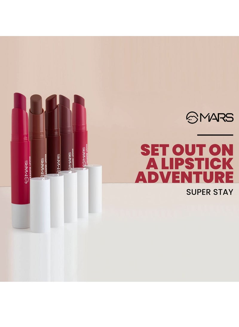 MARS Matte Super Stay Lipstick Up to 12 Hours Long Lasting 2.6 gm 07 SURREAL - Image 3