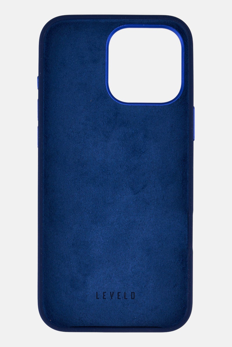 LEVELO iPhone 16 Pro Max  Iris Pro Magsafe Silicone Case , Navy - Image 3