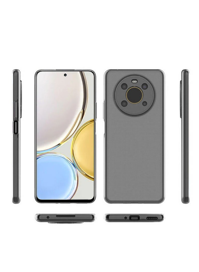 Techie غطاء خلفي شفاف مضاد للصدمات من TPU لHonor X9، رقيق جداً ومضاد لبصمات الأصابع - Image 3