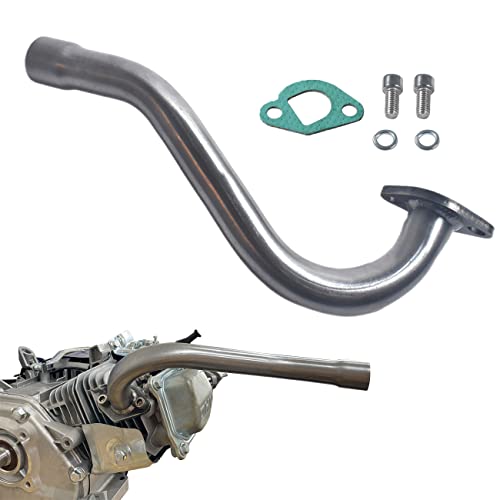 JOIQEXJ Exhaust Header Pipe for Predator 196cc 212cc GX160 GX200 Go Kart - Image 1