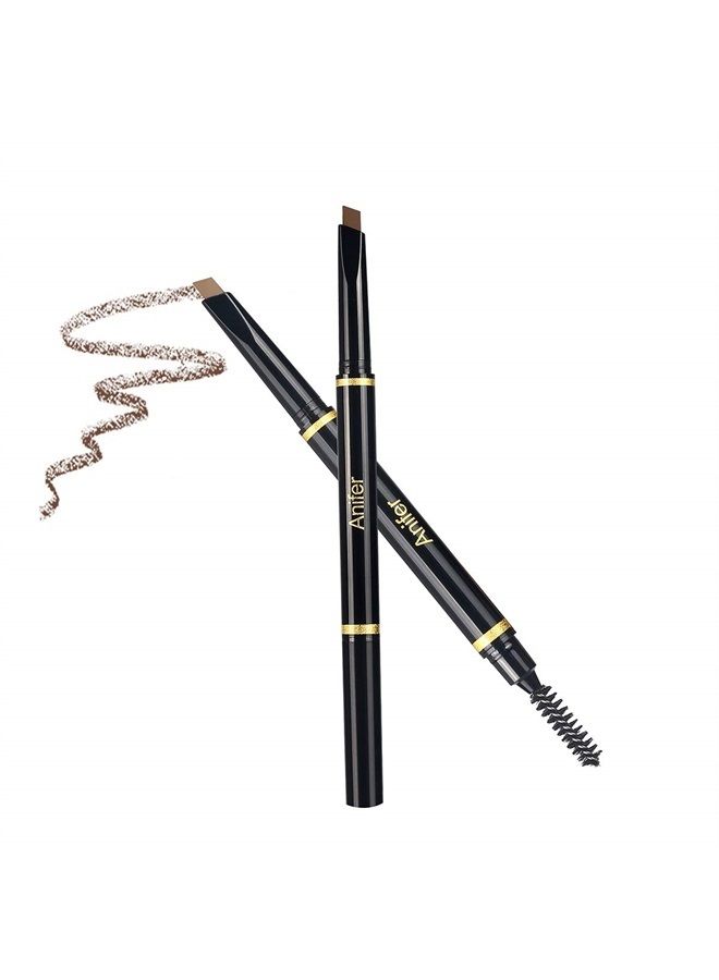 ANIFER Eyebrow Pencil Gray Waterproof Smooth Natural Vegan Cruelty Free (Gray #5)