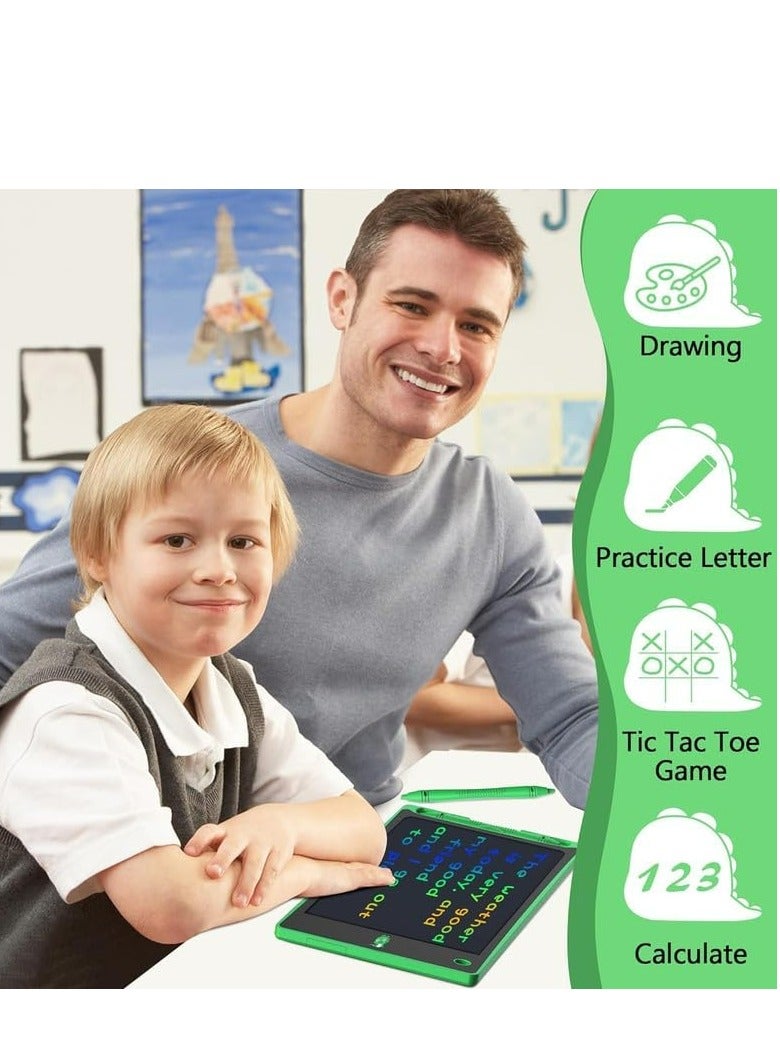 【Green】8.5-inch LCD writing board, electronic drawing writing board, erasable graffiti board, graffiti board toy suitable for children and adults' learning and education, suitable as a gift for children - Image 5
