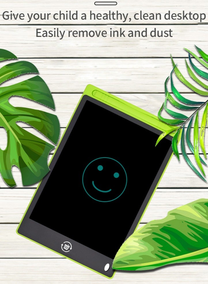 【Green】8.5-inch LCD writing board, electronic drawing writing board, erasable graffiti board, graffiti board toy suitable for children and adults' learning and education, suitable as a gift for children - Image 2