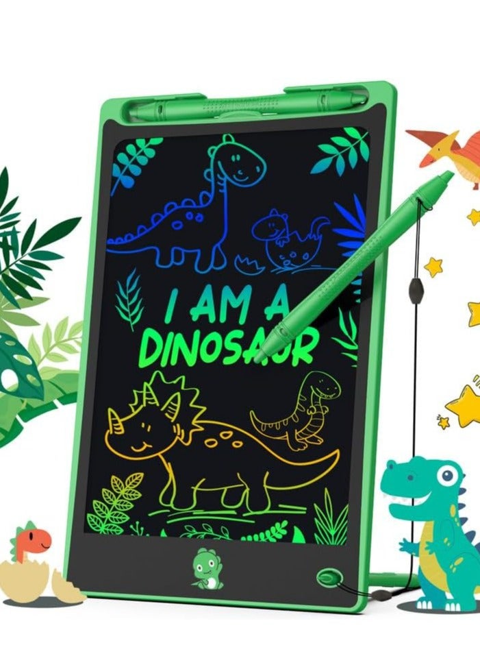 【Green】8.5-inch LCD writing board, electronic drawing writing board, erasable graffiti board, graffiti board toy suitable for children and adults' learning and education, suitable as a gift for children - Image 1