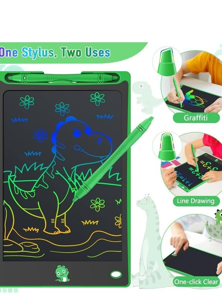 【Green】8.5-inch LCD writing board, electronic drawing writing board, erasable graffiti board, graffiti board toy suitable for children and adults' learning and education, suitable as a gift for children - Image 3