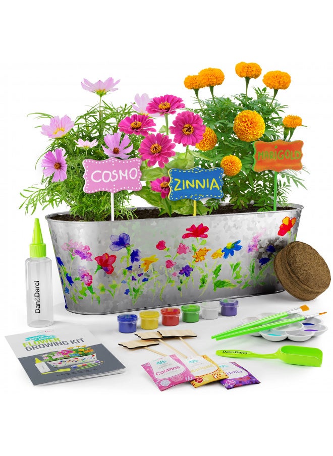 Dan&Darci Paint & Plant Flower Craft Kit for Kids - Best Birthday Crafts Gifts for Girls & Boys Age 5 6 7 8-12 Year Old Girl Gift - Children Gardening Kits, Art Projects Toys for Ages 5-12 Years - pzsku/Z58E8D42F6EB826F90C37Z/45/_/1732281749/603a53fb-f3c8-4c07-8090-a51652ca4a2c