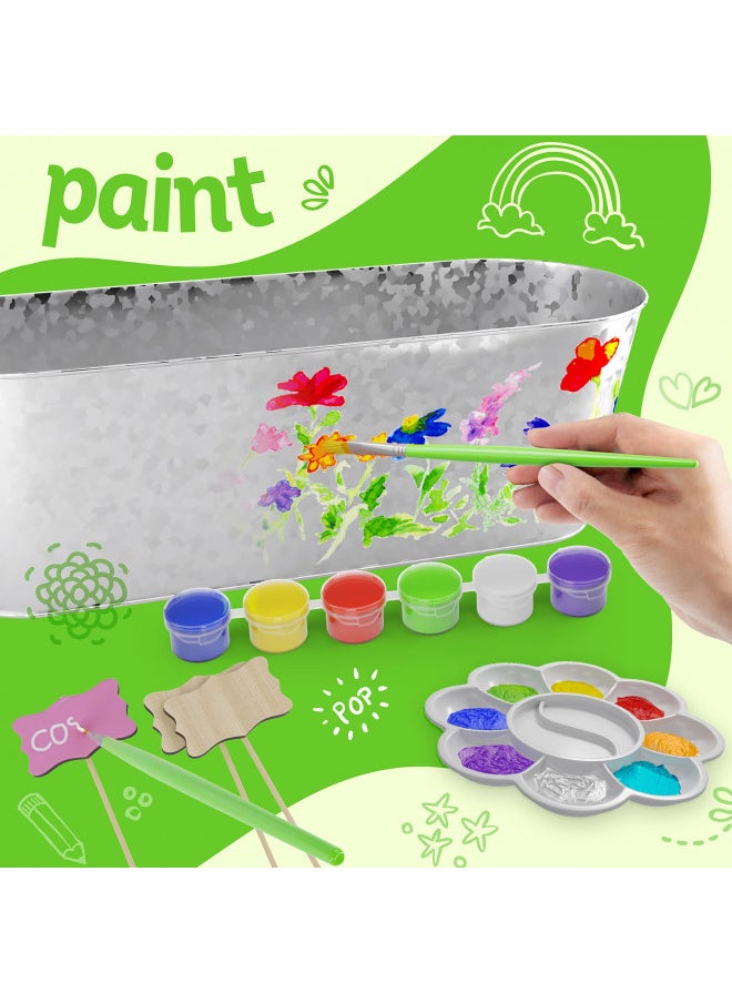 Dan&Darci Paint & Plant Flower Craft Kit for Kids - Best Birthday Crafts Gifts for Girls & Boys Age 5 6 7 8-12 Year Old Girl Gift - Children Gardening Kits, Art Projects Toys for Ages 5-12 Years - pzsku/Z58E8D42F6EB826F90C37Z/45/_/1732281835/21a32020-cc66-4990-ac84-2b638de7fc27