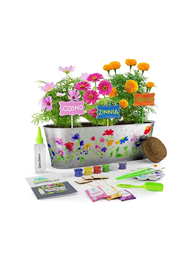 Dan&Darci Paint & Plant Flower Craft Kit for Kids - Best Birthday Crafts Gifts for Girls & Boys Age 5 6 7 8-12 Year Old Girl Gift - Children Gardening Kits, Art Projects Toys for Ages 5-12 Years - pzsku/Z58E8D42F6EB826F90C37Z/45/_/1732281840/6d722eba-ea51-4d59-b298-a8c75249b350