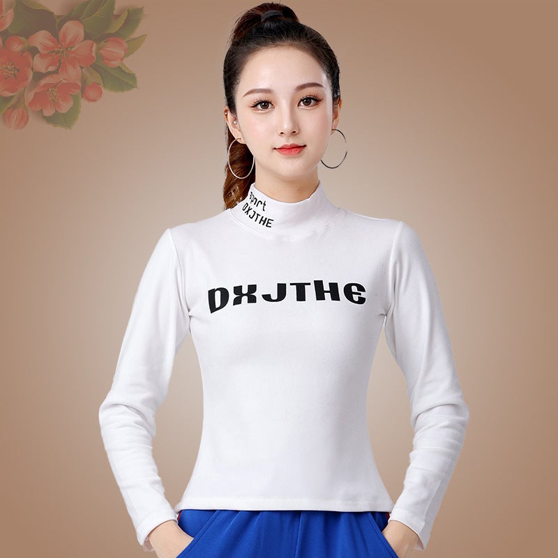 Square Dance New Jiamusi Aerobics Sportswear Thickened Adult Performance Ghost Step Dance Team Clothes - Image 1