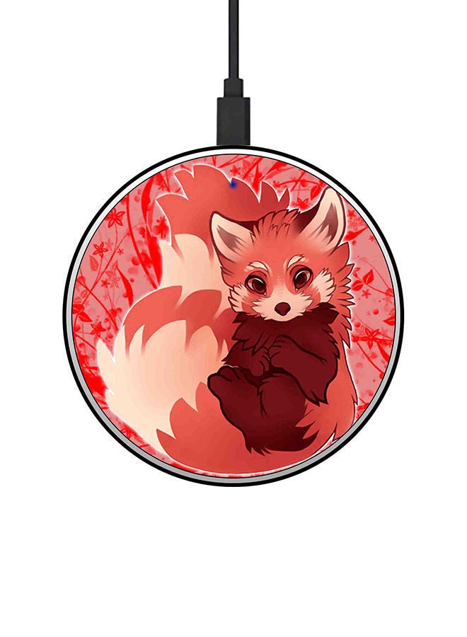 NIBEMINENT 15W Ultra Slim Fast Wireless Charger Multicolour