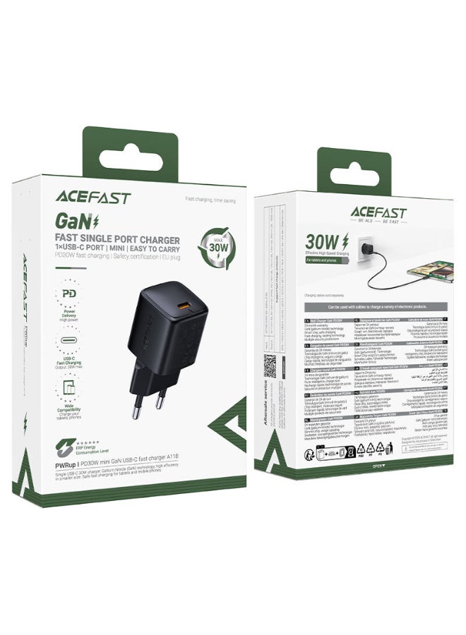 acefast Fast Charge Wall Charger A118 PD30W GaN (1xUSB-C) EU - Image 5