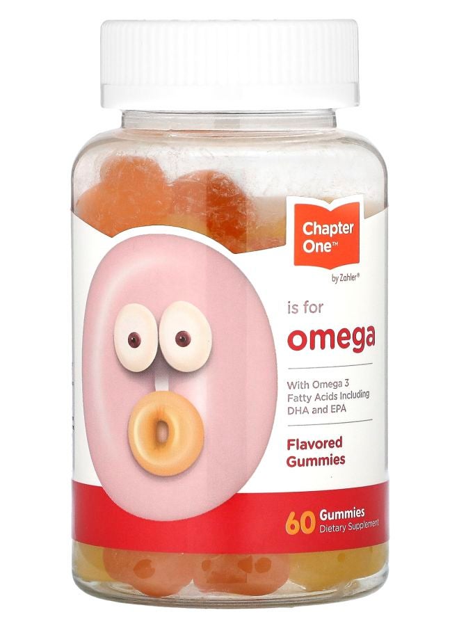 Chapter One Omega 3 Flavored Gummies 60 Gummies