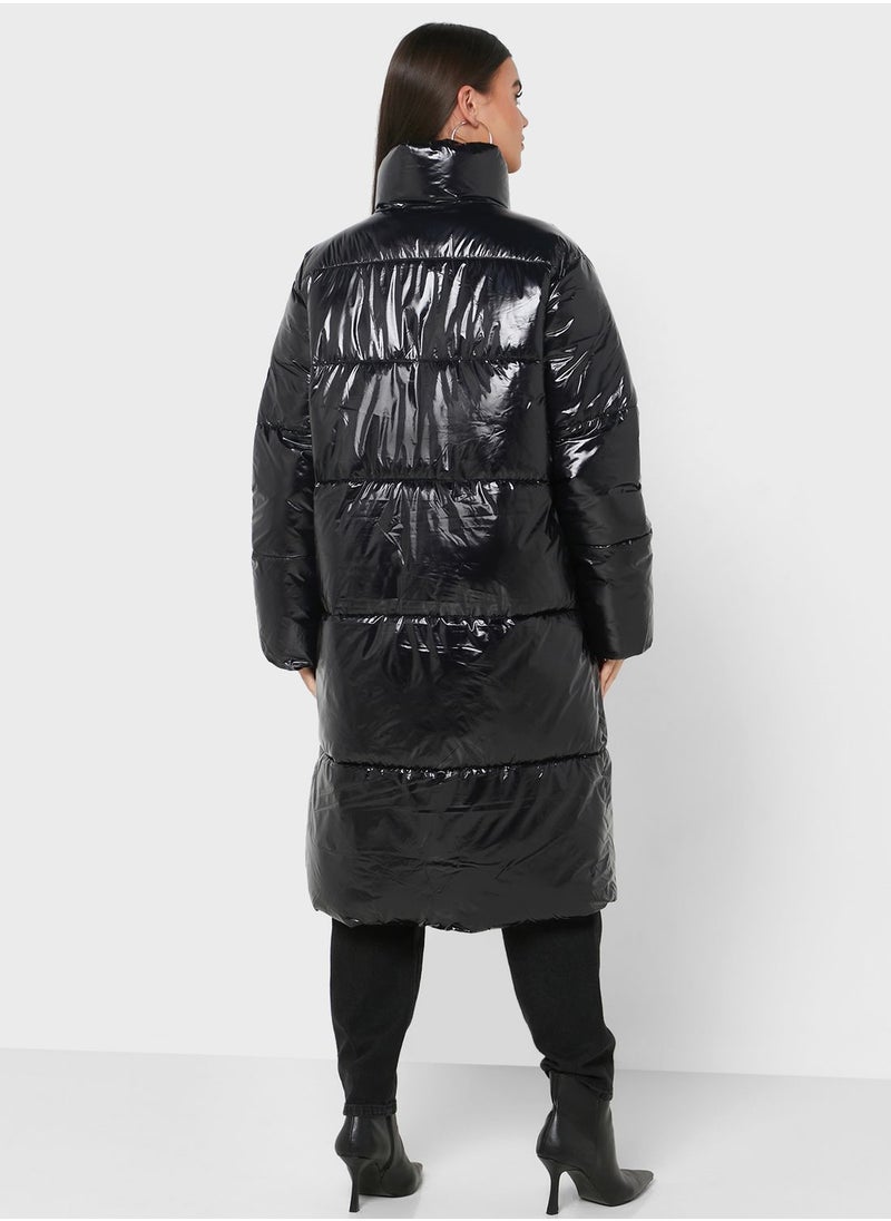 VERO MODA - High Neck Coat - Image 1