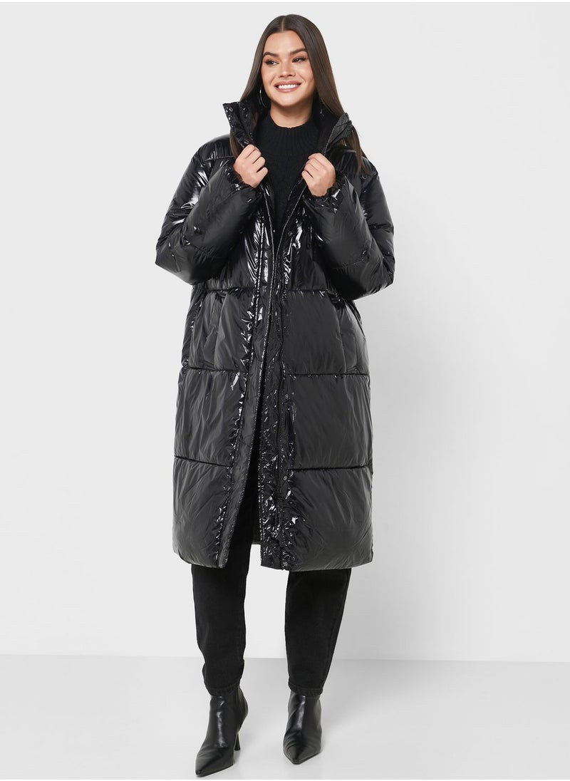 VERO MODA - High Neck Coat - Image 1