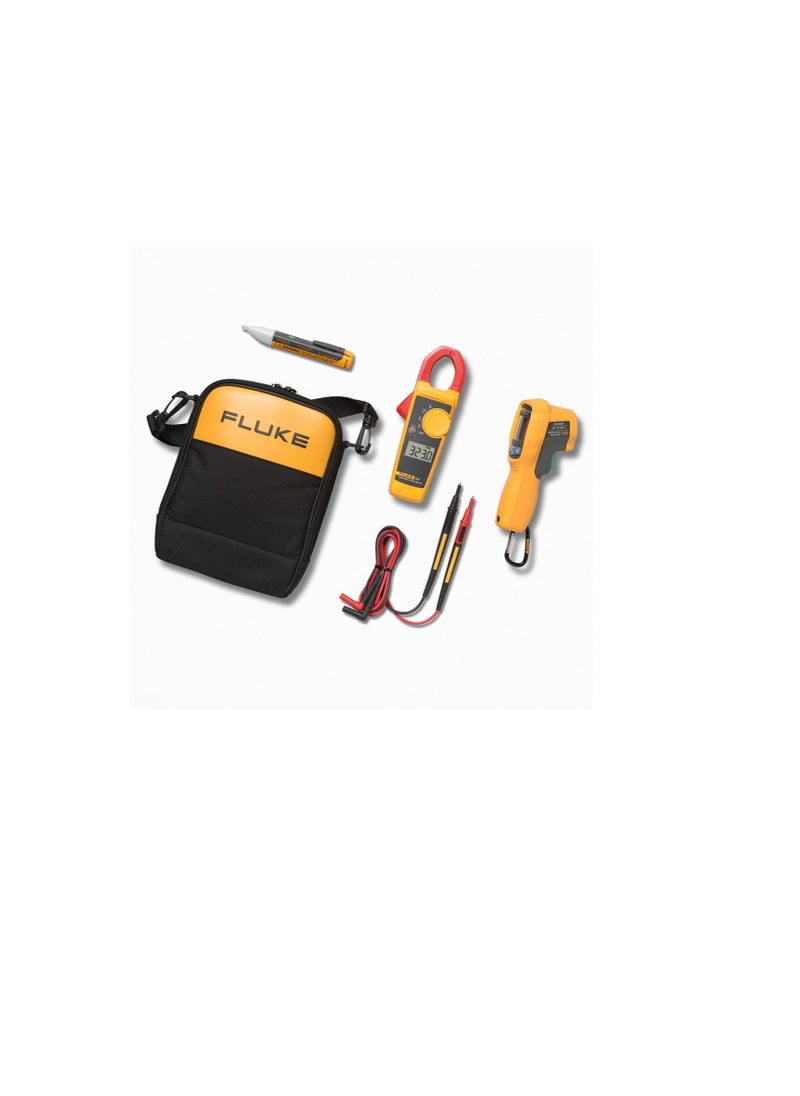 FLUKE - Fluke IR Thermometer, Clamp Meter And Voltage Detector Kit - Image 1