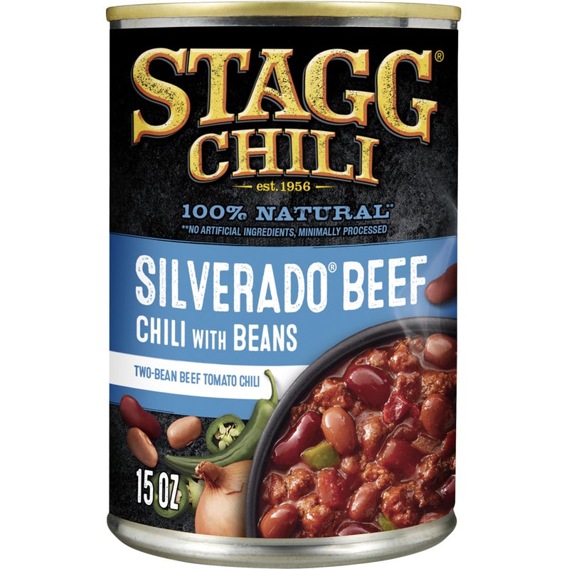 Stagg Silverado Beef Chili with Beans 15 Ounce Pack of 12 - Image 3