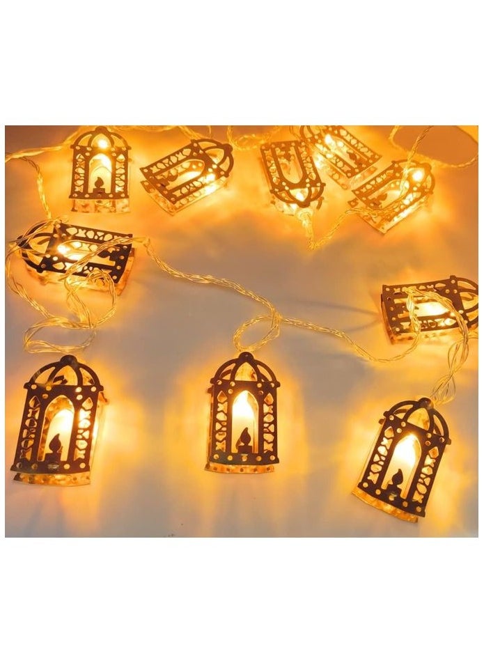 Generic - COPPER 10 Lambs Ramadan Decoraties  LED Lighting - Gold - Image 1