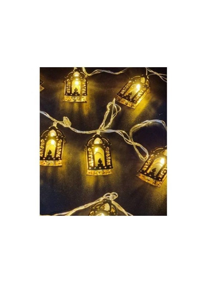 Generic - COPPER 10 Lambs Ramadan Decoraties  LED Lighting - Gold - Image 1