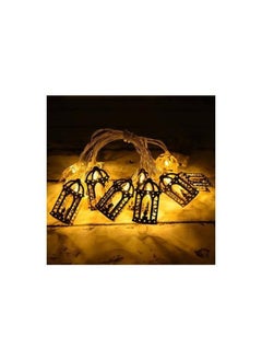 Generic COPPER 10 Lambs Ramadan Decoraties  LED Lighting - Gold  - Image 3