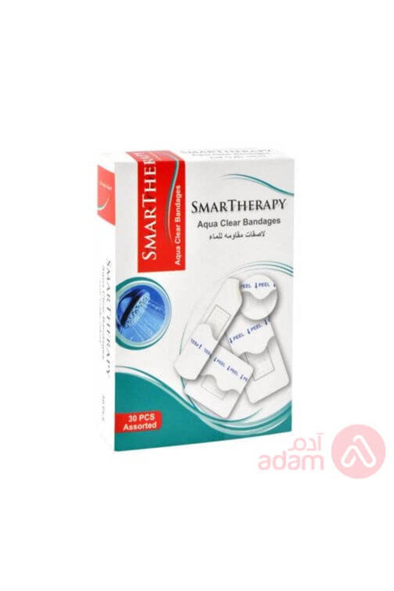 SMARTHERAPY AQUACLEAR BANDAGE 30PC MIX