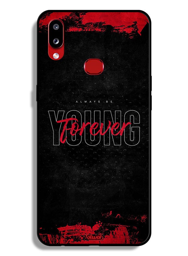 Tolwak Samsung Galaxy A10s Protective Case Cover Forever Young - Image 1