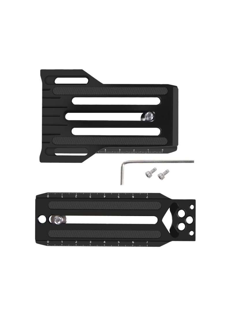 Y&D - SLR Vertical Fast Mounting Board Black Loading Professional L Type Mount Bracket for ZHIYUN WEEBILL, RSC2 RS2, DJ1 - Image 1