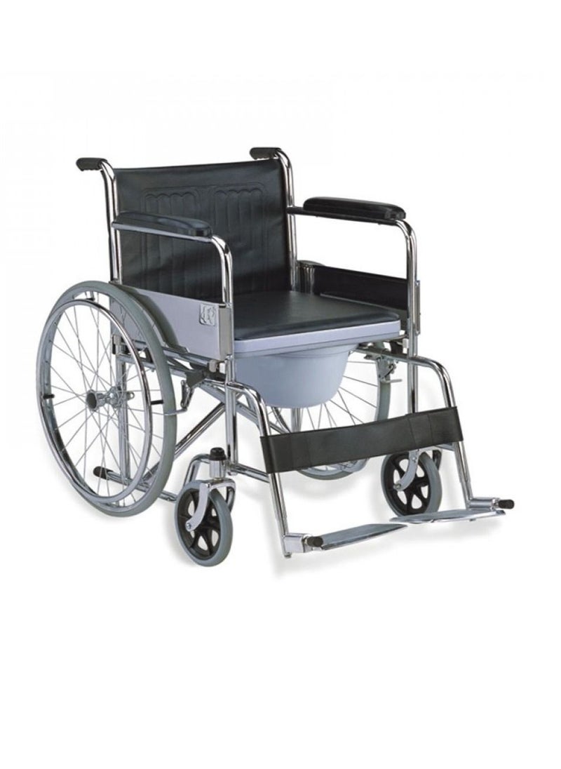 Commode Wheelchair  18 inch - pzsku/Z58E97ECB3DD30B928D0CZ/45/_/1672300950/80c9d9eb-4b6d-4bc6-a24b-27ddc59efc6a