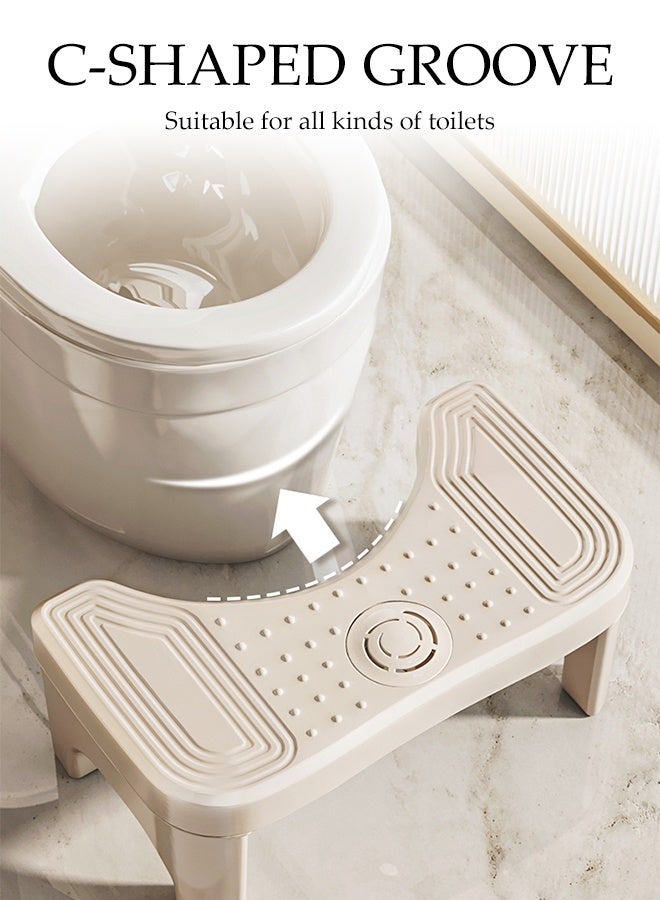 DUNISO Toilet Stool Squat, Portable Foot Poop Stool with Fresher Box, Pooping Stool Toilet Leg Stand Raiser, Non-Slip Potty Step Bench for Feet - Image 5