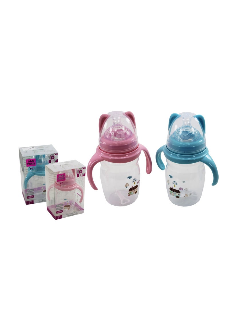 Pretty 220ml Baby Feeding Bottle in PVC Box - Image 2